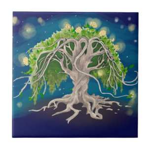 Azulejo Árbol cósmico~mosaico