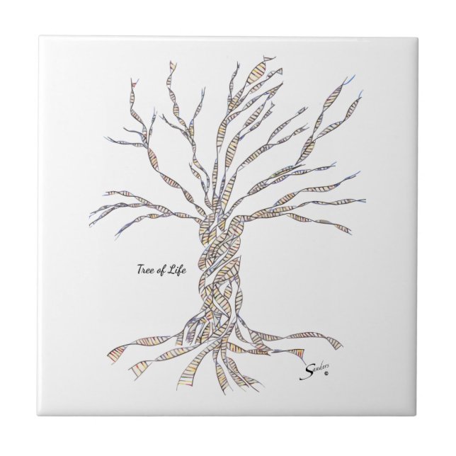Azulejo Árbol de la Vida (Frente)