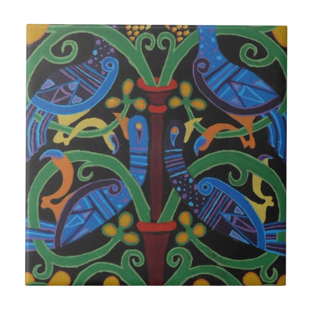 Azulejo Árbol de la vida (Frente)