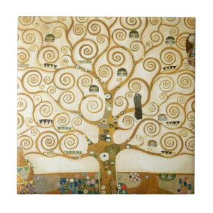 Azulejo Árbol de la Vida de Gustav Klimt