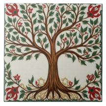 árbol de la vida de William Morris Vintage pre-raf
