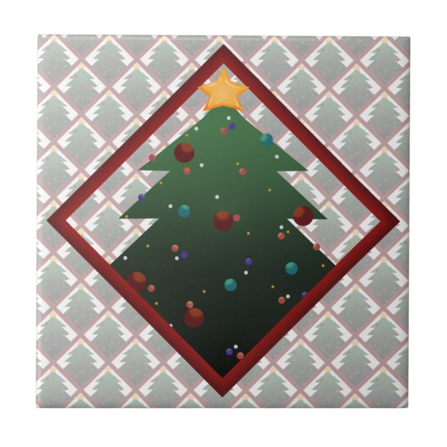 Azulejo Árbol de Navidad (Frente)