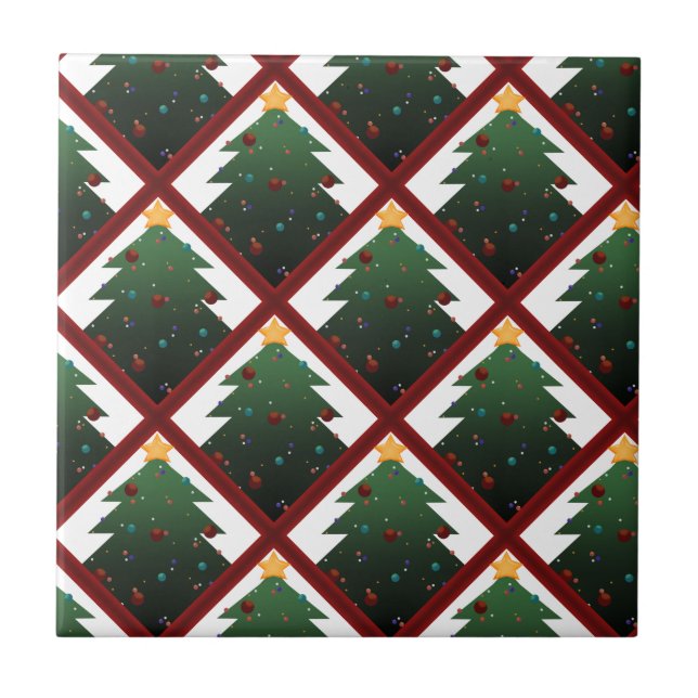 Azulejo Árbol de Navidad (Frente)