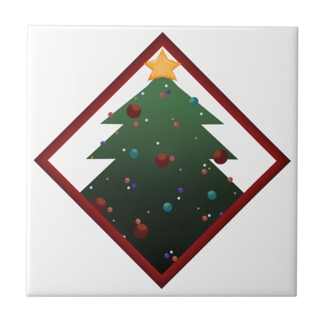 Azulejo Árbol de Navidad (Frente)