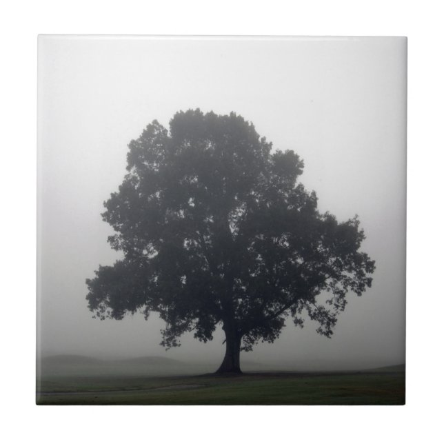 Azulejo Árbol de niebla (Frente)