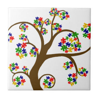 Azulejo Árbol del autismo de la vida
