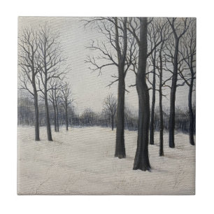 Azulejo Árboles de invierno