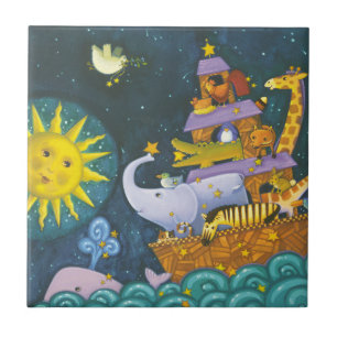 Azulejo Arca en la noche