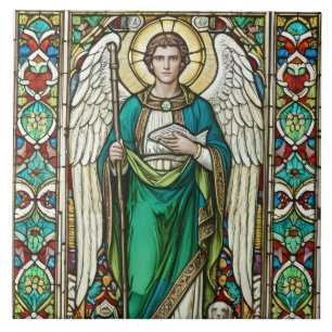 Azulejo Arcángel Rafael - Ángel Rafael