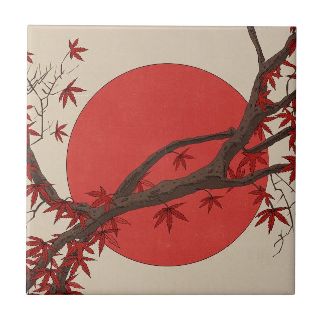 Azulejo Arce Japonés (Frente)