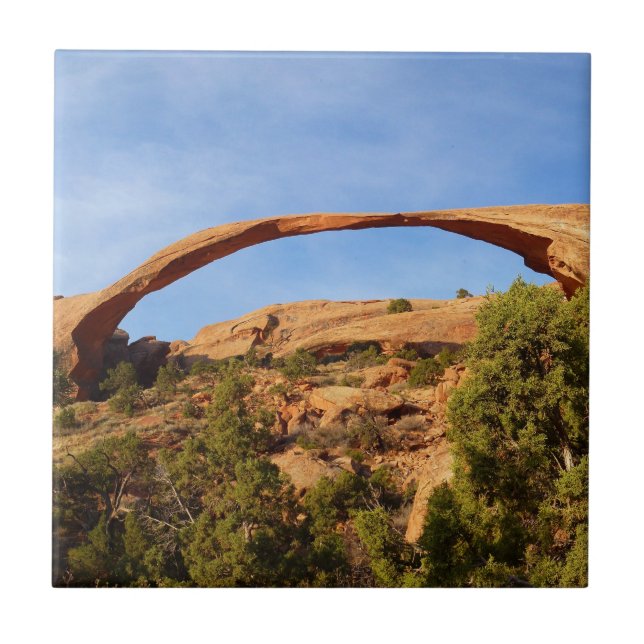 Azulejo Arco Paisaje en el Parque Nacional Arches (Frente)