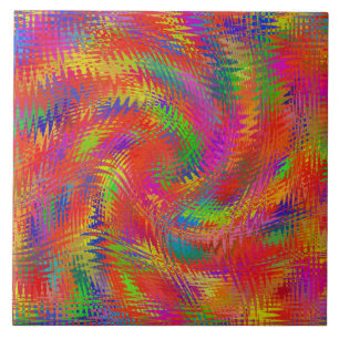 Azulejo Arcoiris tejido