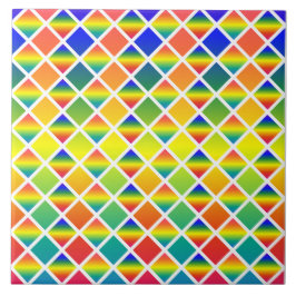 Azulejo Arcos lluviosos oscuros y livianos (diamante bajo 