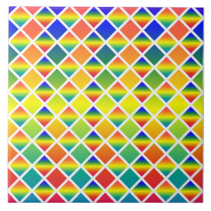 Azulejo Arcos lluviosos oscuros y livianos (diamante bajo