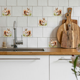 Azulejo Ardilla Roja de Estados Unidos