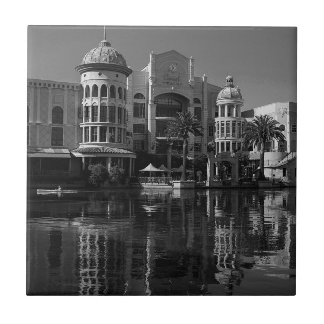 Azulejo Área del Canal de Ciudad del Cabo en Sudáfrica (Frente)