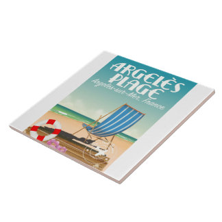 Azulejo Argelès Plage,Argelès-sur-Mer, Francia