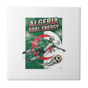 Azulejo Argelia Gol Energía Esqueleto Delantero Naciones N