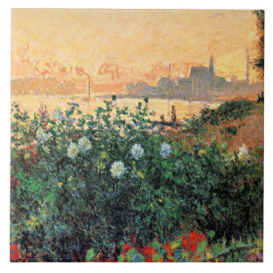 Azulejo Argenteuil, Flores en la Orilla del Río,