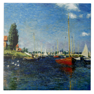 Azulejo Argenteuil, pintura famosa,