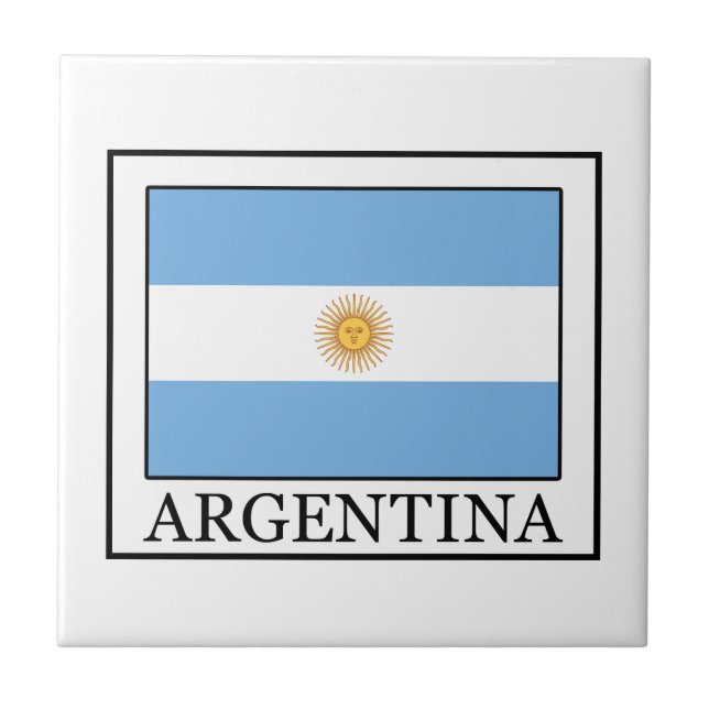 Azulejo Argentina (Frente)