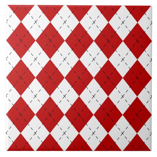 Azulejo Argyle Kitchen Trivet Tile (Frente)