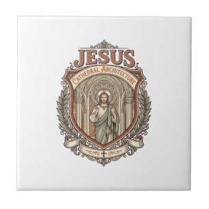 Azulejo Arquitectura de la Catedral de Jesús Archi Catedra
