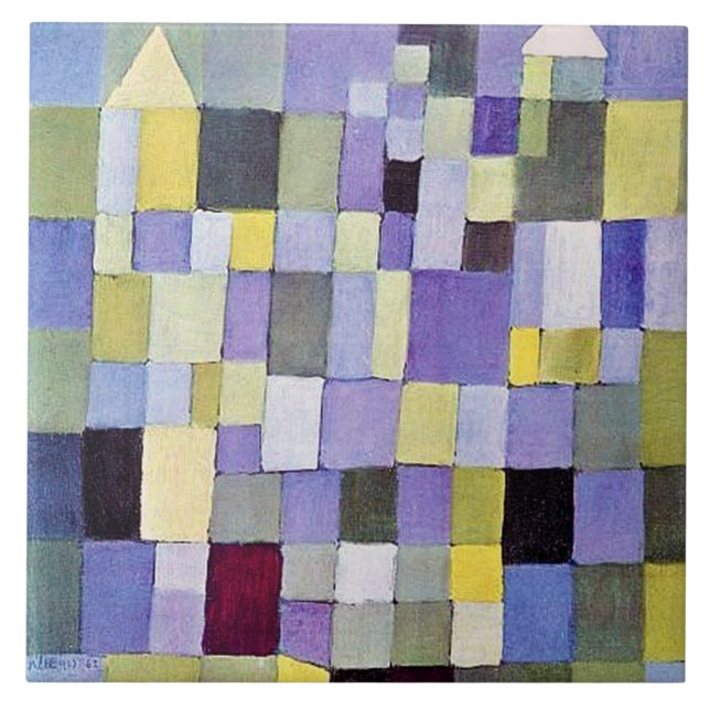 Azulejo Arquitectura, Paul Klee (Frente)