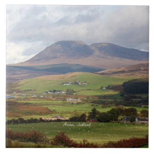 Azulejo Arran, paisaje escénico de Escocia