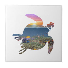 Azulejo Arrecife de tortuga