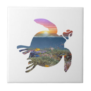 Azulejo Arrecife de tortuga