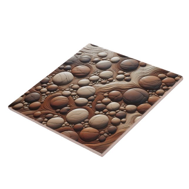 Azulejo Arreglo de arte Earthy Rock-Tile (Lado)