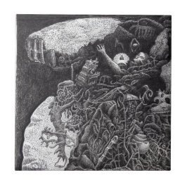 Azulejo Arriba y Abajo por Brian Benson