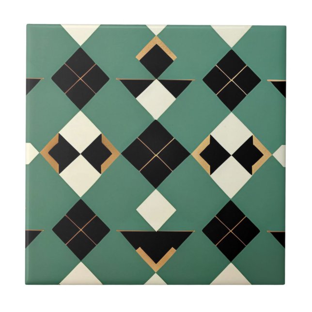 Azulejo Art Deco Argyle (Frente)