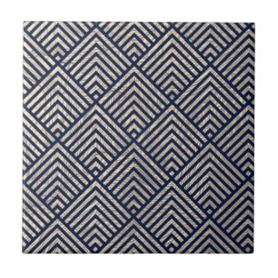 Azulejo Art déco, oro, negro, bronce, el gran Gatsby, los