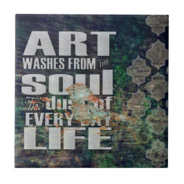 Azulejo Art lava el arte digital Soul Grunge Bird