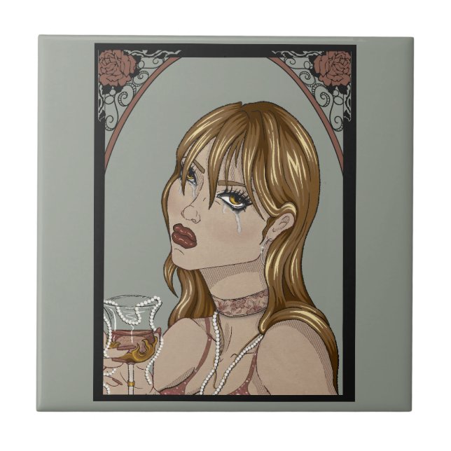 Azulejo Art Nouveau (Frente)