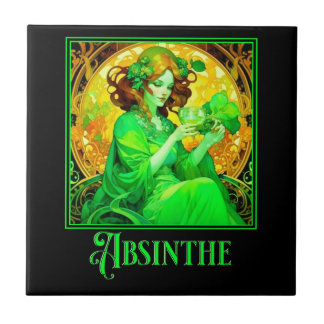 Azulejo Art Nouveau Absinthe