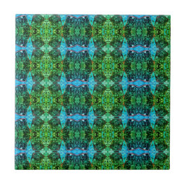 Azulejo Art Nouveau azul vintage