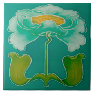 Azulejo Art Nouveau ceramic firepkace Wall Tile