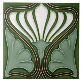 Azulejo Art Nouveau Ceramic Wall fireplace Tile