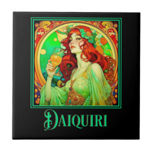 Azulejo Art Nouveau Daiquiri