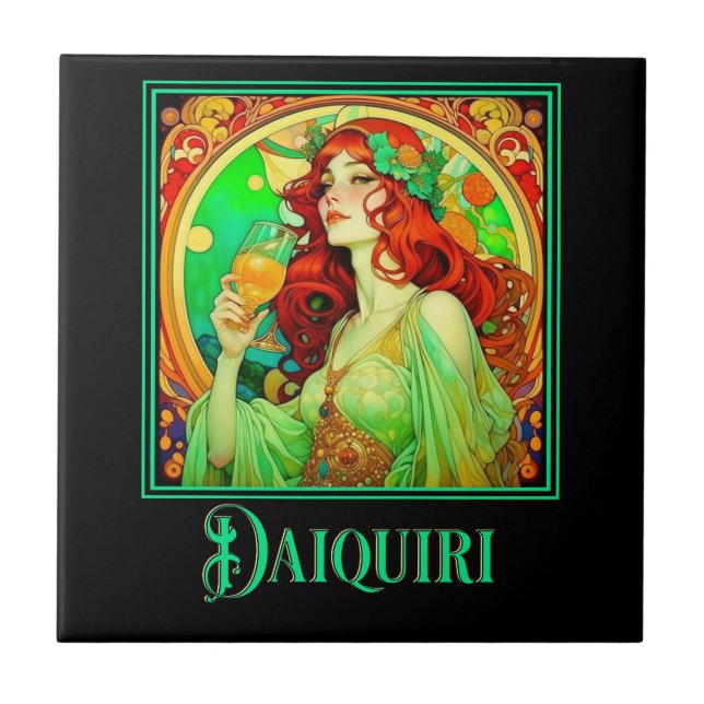 Azulejo Art Nouveau Daiquiri (Frente)