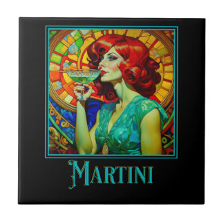 Azulejo Art Nouveau Martini