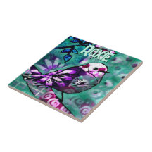 Arte Abstracto Caprichoso Floral Personalizado de 