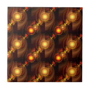 Azulejo Arte abstracto moderno boho elegante patrón #501 d