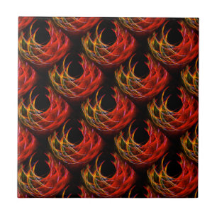 Azulejo Arte abstracto moderno boho elegante patrón #503