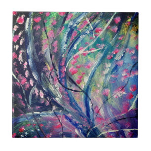 Azulejo Arte abstracto óleo
