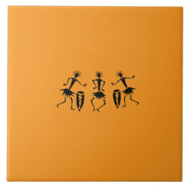 Azulejo Arte africano, bailarinas Inspiradoras