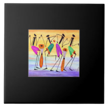 Arte africano, increíble expresión de felicidad